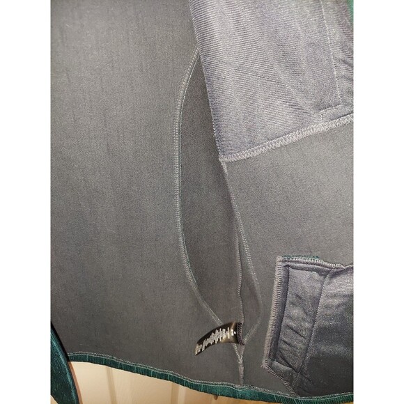 Swiss Tech Women's Front zip Jacket Teal Rain  Pockets Medium - Picture 8 of 10